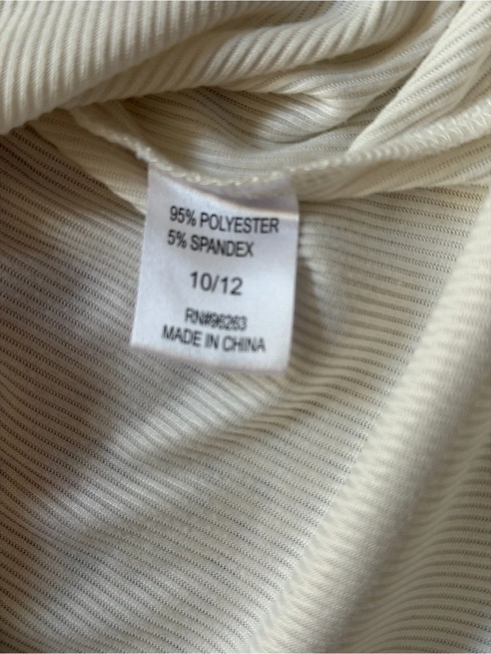 4/$25 Girls Ribbed  V-Neck Long Sleeve Top - Blue, White, Navy  Size 10/12